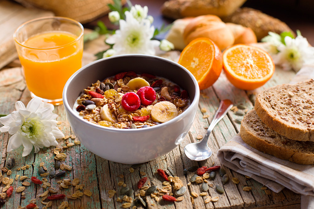 Portage de repas équilibré